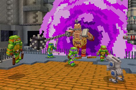 Minecraft X Teenage Mutant Ninja Turtles DLC Revealed Here S A First