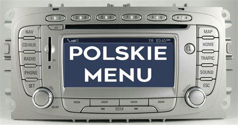 POLSKIE MENU NAWIGACJA FORD FX POLSKI JĘZYK karta pamięci SD Sklep