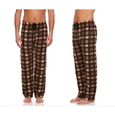 Mens Micro Fleece Pajama Pants 4 Pack Dailysteals