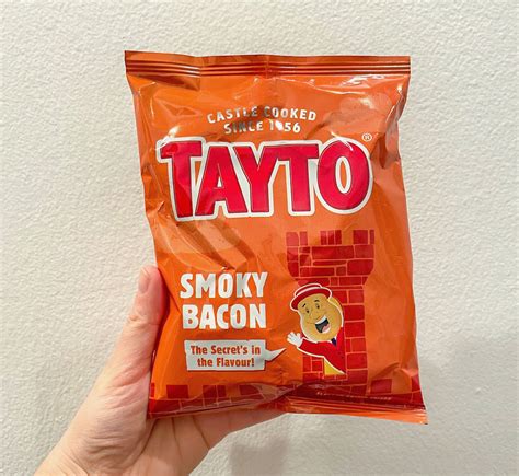 Smoky Bacon Potato Crisps from Tayto - Irish Snack Review