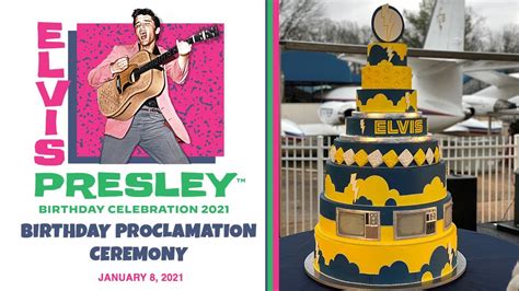 Elvis Presley Birthday Proclamation Ceremony 2021 Youtube