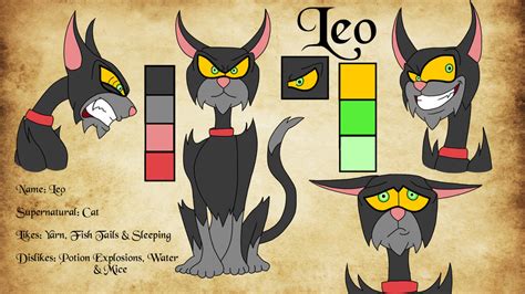 Leo Character Sheet by JH-Animatics on DeviantArt