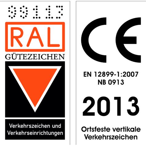 RAL Gütesiegel für Verkehrszeichen 2013 Download Logo icon png svg