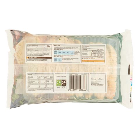 Morrisons 10 Garlic Bread Slices, 260g : Frozen fast delivery by App or Online