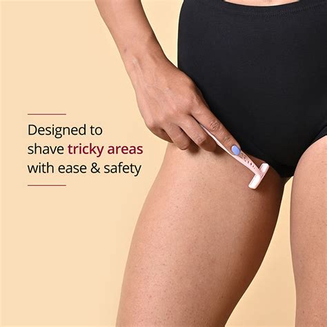 Carmesi Bikini Razor For Women For Irritation Free Shaving Of Bikini Line No Cuts Pack Of