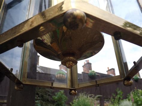 Antiques Atlas Brass Hall Lantern