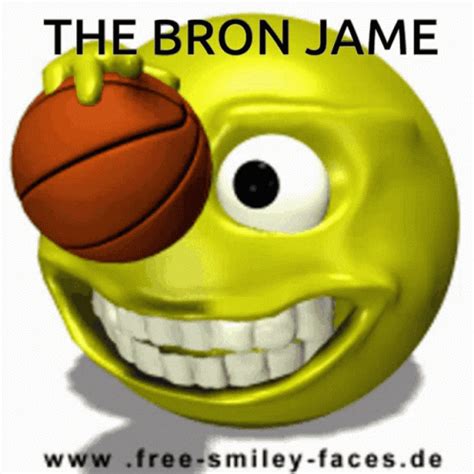 The Bron Jame Basketball GIF - The Bron Jame Basketball Free Smiley ...