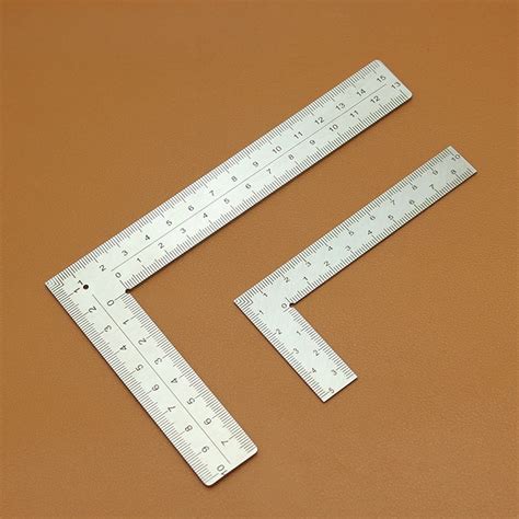 Mini L Square Ruler Measuring Layout Tool Stainless Steel Square