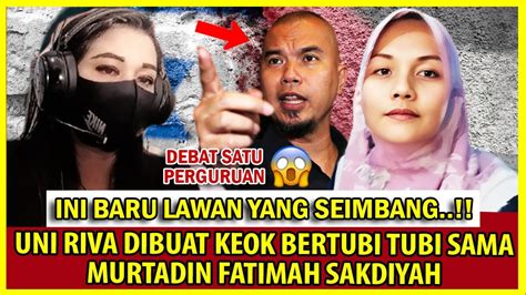 UNI RIVA LANGSUNG BLANK HADAPI MURTADIN FATIMAH SAKDIYAH SOAL SURGA