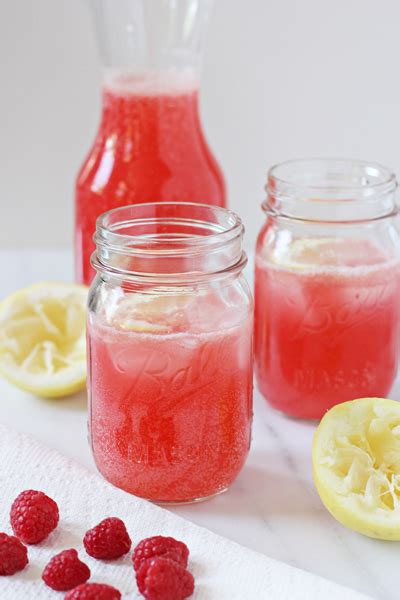 Sparkling Raspberry Lemonade Cook Nourish Bliss