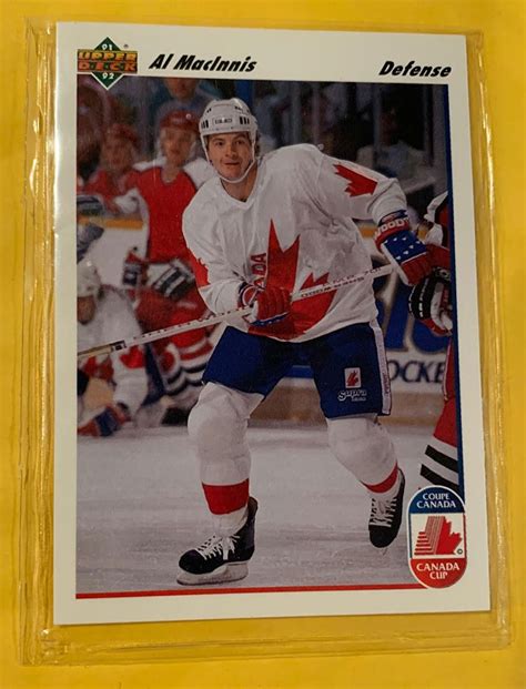 Al Macinnis 1991-92 Upper Deck Hockey #8 Canada Cup