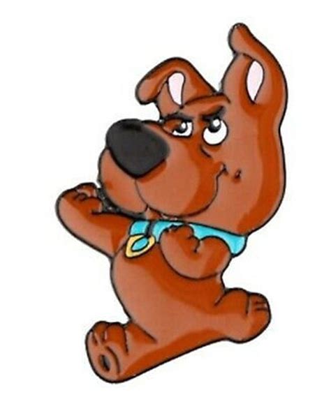 Scrappy Doo Cartoon Character 1 Inch Tall Enamel Metal Pin | Etsy