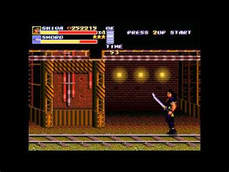 Streets Of Rage Remake V A Bkiii Sor Shiva Run Youtube