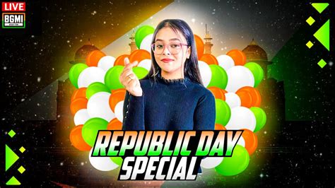 HAPPY REPUBLIC DAY EVERYONE BGMI LIVE PIAA YT Facecam