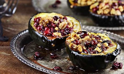 Stuffed Winter Squash With Cranberries And Nuts Azure Standard