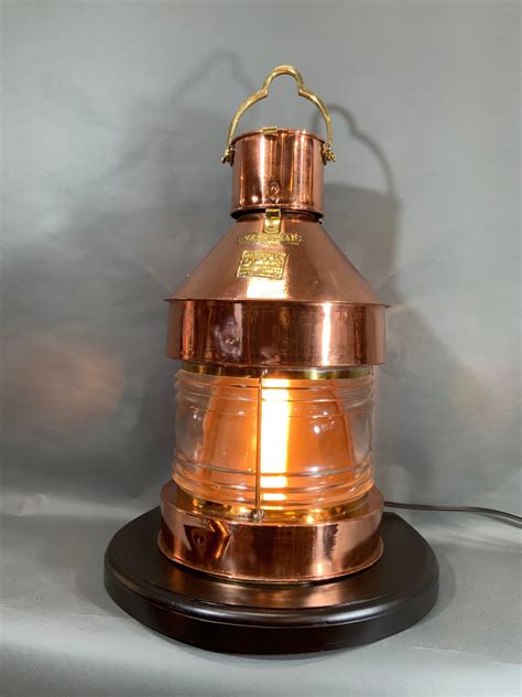 Copper Ship S Masthead Lantern By Meteorite A For Sale At Stdibs