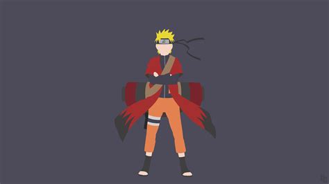 Uzumaki Naruto illustration, anime, Naruto Shippuuden, Uzumaki Naruto, minimalism HD wallpaper ...