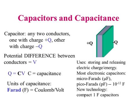 ☑ Capacitors And Capacitance Physics Ppt