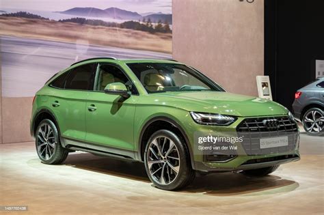 Audi Q5 Sportback Tfsi E Plug In Hybrid Crossover Suv At Brussels News Photo Getty Images