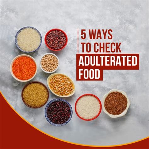 5 Ways To Check Adulterated Food - KisanKirana