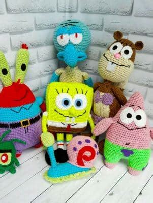 Bob Esponja Tejido A Crochet En Partes