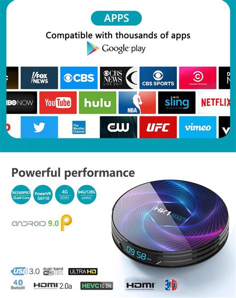 HK1 MAX+ Android 9.0 RK3368PRO - VissonTech