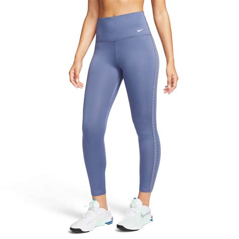 Nike Therma Fit One 7 8 Womens Training Tights Diffused Blue