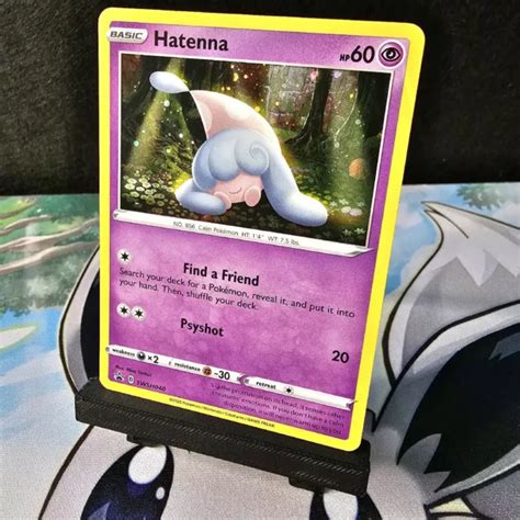 Swsh040 Hatenna Black Star Promo Holo Sword And Shield Pokemon Card 450