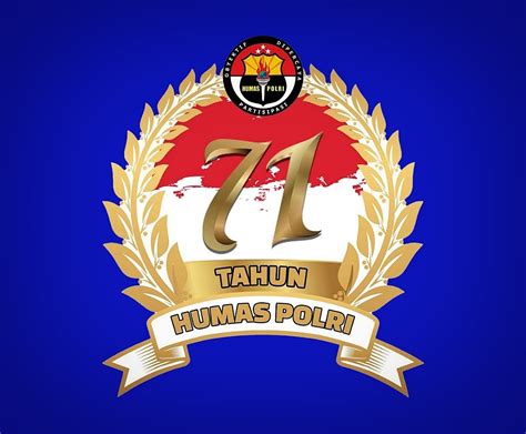 Polda Sulteng perkenalkan Logo dan tema HUT Humas Polri ke-71, cek ...