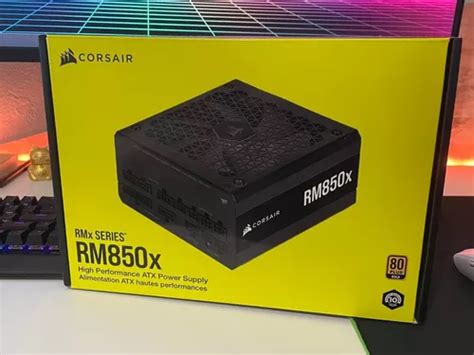 Fonte Corsair Rmx Rm X W Full Modular Plus Gold Escorrega O Pre O