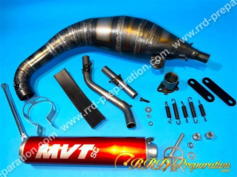 Exhaust MVT SERVICE COURSE SC 80 90cc Low Passage For DERBI