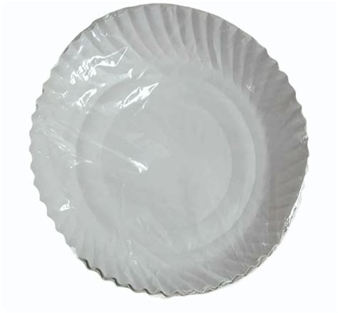 6 Inch White Round Paper Plate At Rs 30 Piece In Bengaluru ID