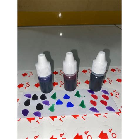 Jual Tinta Stempel Flash Warna Macam Shopee Indonesia