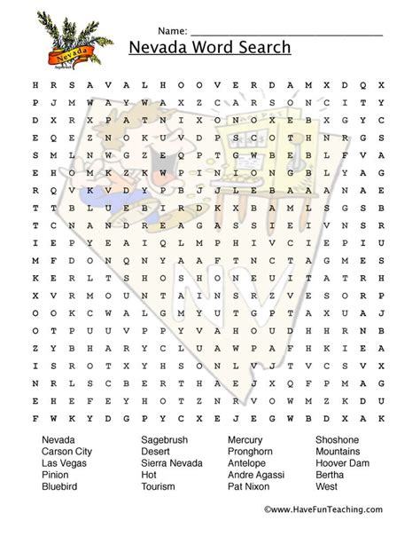 Las Vegas Word Search Printable Word Search Maker