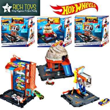 Jual Hot Wheels City Downtown Car Park Original Harga Termurah Januari Blibli
