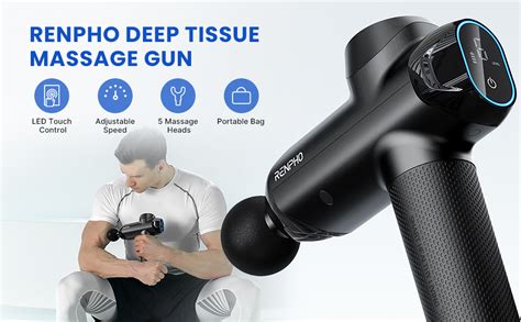 Renpho Power Upgrade Massage Gun Deep Tissue 2022 New Percussion