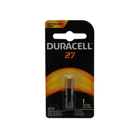 Duracell 27 12v Alkaline Battery 2 Pk G27a A27 Gp27a Key Fobs