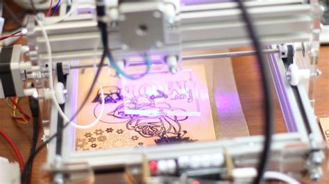 Laser engraving on a transparent acrylic - Redsail Laser