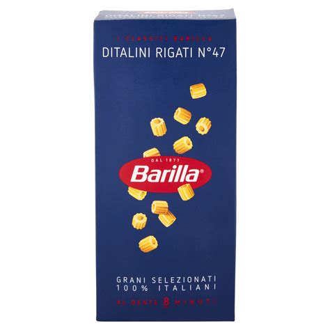 Barilla Ditalini Rigati N47 500 G Carrefour