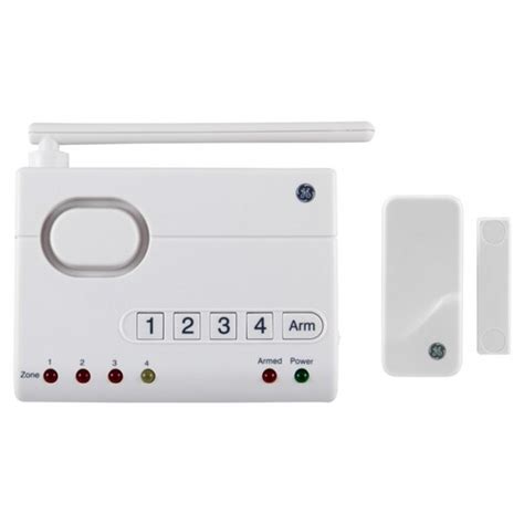 Ge Choice Alert Wireless Alarm Control Center With Window Sensor In The