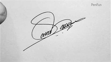 How To Design Your Own Amazing Signature Handwritten Signature From