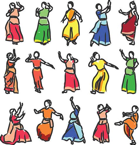 50 Kathak Dance Stock Illustrations Royalty Free Vector Graphics And Clip Art Istock