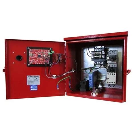 Watts Volts Paint Coated Mild Steel Fire Fighting Control Panel