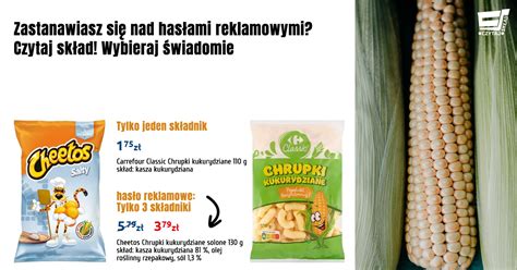 Ile Sk Adnik W Zawieraj Chrupki Kukurydziane Por Wnanie Produkt W