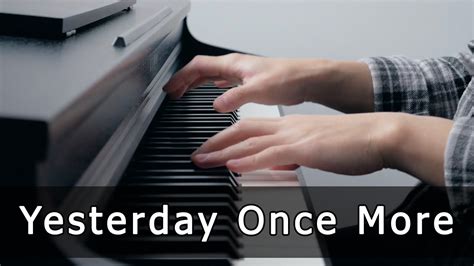 Yesterday Once More The Carpenters Piano Cover By Riyandi Kusuma