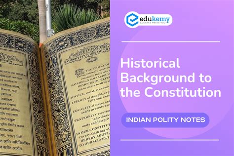 Historical Background Of Indian Constitution