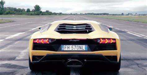 Lamborghini Aventador S 0 124 MPH 200 KM H Acceleration Test Will Blow