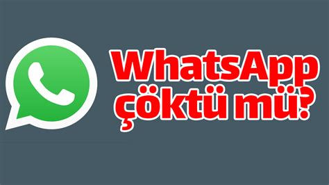 Whatsapp Sorun Mu Var 2021 4 Ekim Whatsapp çöktü Mü Ne Oldu