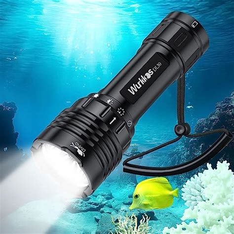 Wurkkos Dl Dive Flashlight Bright Lumen Scuba Dive Light High