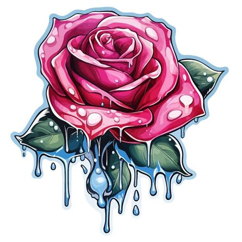 Premium Vector Rose Flower Illustration